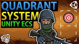 Quadrant System in Unity ECS (Find Target/Obstacle Avoidance/Boids)