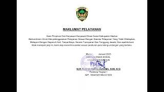 Maklumat Pelayanan 2023