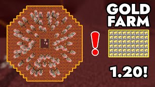 Minecraft Best Easy Gold Farm 1.20.4 - 1,450 Ingots per Hour!