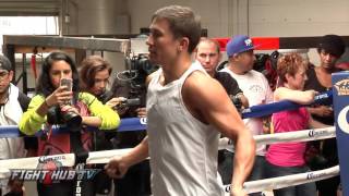 Gennady Golovkin vs. David Lemieux full video- Golovkin Complete workout video