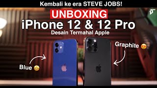 Unboxing iPhone 12 Pro GRAPHITE & iPhone 12 Blue - INDONESIA by iTechlife