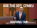 Why should younger Australians pay the price of Labor/CFMEU 30% tax on housing?