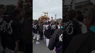 2024 8年ぶりの まえだ まえだのド迫力 浦安三社例大祭 清瀧神社 一区西組   迫力満点  神輿 令和6年 浦安三社祭 #shorts