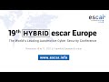 escar Europe 2021 - The World's Leading Automotive Cyber Security Conference