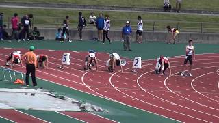 2014  春季記録会  男子A 100ｍ  4組