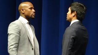 FLOYD MAYWEATHER JR MANNY PACQUIAO PRESS CONFERENCE MY THOUGHTS