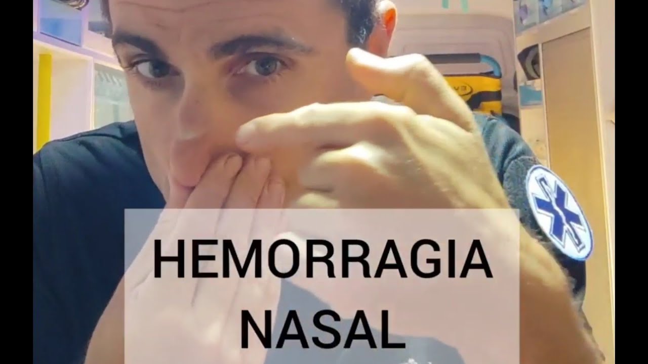 Como Actuar Hemorragia Nasal Youtube