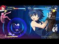 【メルブラ】ex 青子│aoko vs ex 完全武装シエル│powered ciel【melty blood type lumina】