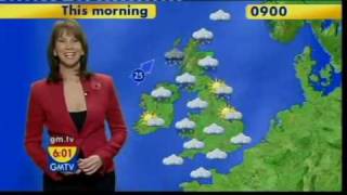 GMTV - Andrea McLean's thermal undies (01.11.07)