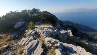 Sveti Ilija 09.2023 - mountaintop walk from the flag to the cross