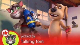 Talking Tom - Learning the Cool Way with the YouTube Kids App!