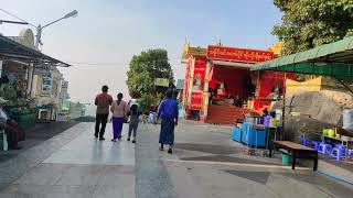 ကျိုက်ထီးရိုး မုန့်ဈေးတန်း (Kyaik Htee Yoo Pagoda, Myanmar )