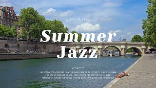 Playlist | a cool, refreshing sip of summer jazz 🥤ㅣ Summer & Jazz