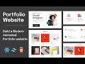 🔥 Build a Modern Portfolio Website using ReactJS | Tailwind CSS | Framer-motion