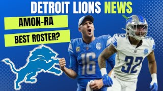 Detroit Lions News: Lions BEST Roster In The NFL, Amon-Ra St. Brown Elite, Cameron Sutton MISSED?
