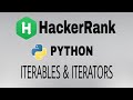 #29: Iterables & Iterators | Hackerrank Python Solution | English Explanation