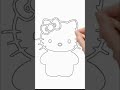 hello kitty drawing drawingdrawing viralshort creativepalettebyjia