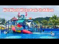 Wet World Water Parak Shah Alam Malaysia 🇲🇾| ALL WATER SLIDES POV AND WALKING TOUR | 4K 60FPS #water