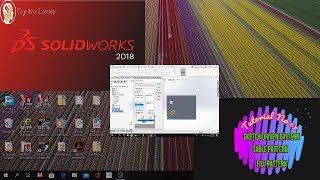 Tutorial No 19 / CAD / SolidWorks / Sketch Driven Pattern / Table Pattern / Fill Pattern
