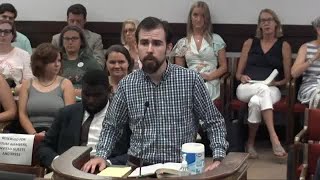 South Carolina public testimony on abortion legislation,