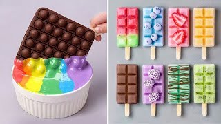How To Make Rainbow Cake Decorating Ideas | So Yummy Chocolate Cake Decorating T