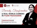 What is Harshitha's Favorite part of the PGDM Program at GIBS Business School? | PGDM Batch 2024-26