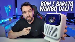 LANÇAMENTO BOM E BARATO - PROJETOR WANBO DALI 1