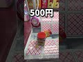 【ゲーセン】ママにもらったお小遣い1000円で景品たくさん取ってきた！