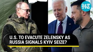 Zelensky To Flee Kyiv? U.S. 'To Evacuate Ukrainian President' As Russia Signals Capital Seize