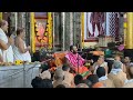 ashirvachana by shrimad samyameendra thirtha swamiji at shirali shri mahaganapati mahamaya temple