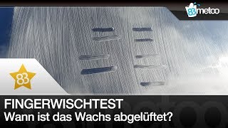 Fingerwischtest: Wie weiß ich wann ein Wachs abgelüftet ist|Collinite 476s Anwendung|Autowachs Test