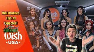 Bini - Salamin, Salamin ( Reaction ) LIVE ON WISH BUS USA