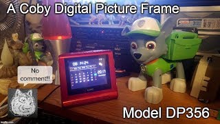 Eskie's Vlog 121617: A Coby Digital Frame Model DP356