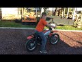 adam tube honda mr 50 elsinore part 1