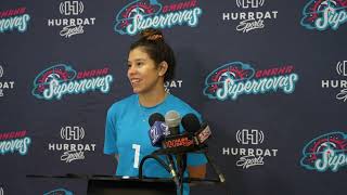 Omaha Supernovas Full Press Conference | Natalia Valentin-Anderson | January 28, 2025