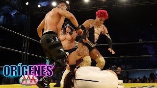 ¡REGRESAN LOS RELEVOS ATÓMICOS DE LOCURA EN ORÍGENES 2024! | Lucha Libre AAA Worldwide