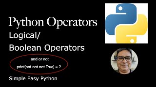 Python Operators: Logical/Boolean Operators