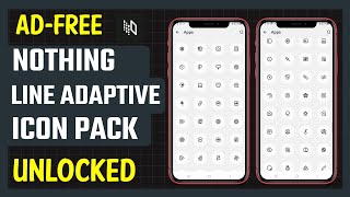 Best Free Nothing Line Adaptive Icon Pack App for Android