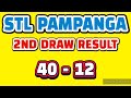 stl pampanga result today 2nd draw december 24 2024 4pm tuesday