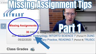 Missing Assignments Tips-Part 1