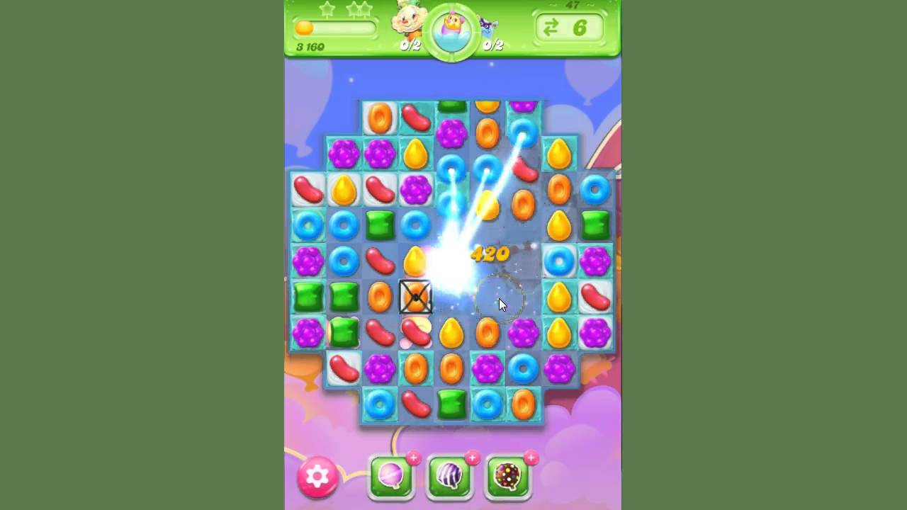 Candy Crush Jelly Saga Level 47 Youtube