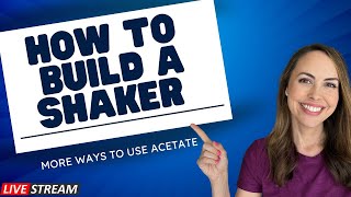 2 Ways to Make a Shaker Card (Easy Background Trick!)