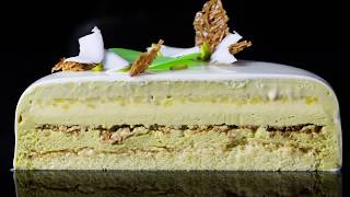 Pineapple, Coconut & Pistachio Entremet - Savour Online Classes