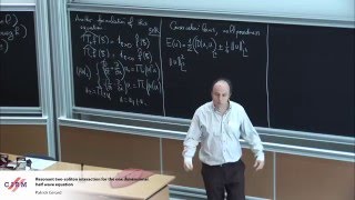 Patrick Gérard: Resonant two-soliton interaction for the one dimensional half wave equation