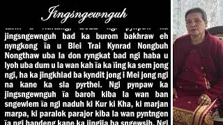 JINGSNGEWNGUH NA KIBA HA ÏING HA SEM JONG I (L) KONG RISABON ELIZABETH KHARKONGOR