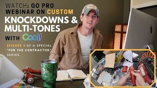 EPISODE 3: GO PRO WEBINAR ON CUSTOM KNOCKDOWN AND MULTI-TONES USING COOL POOL DECK COATING.