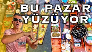 Bangkok Yüzen Çarşı - Tayland Efsanesi Damneon Saduak Floating Market