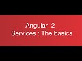 Angular 1 to Angular 2 Services: The Basics