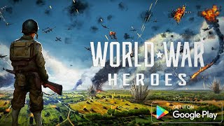 World War Heroes: WW2 FPS gameplay android|Awesome graphics android game like PUBG #GameplayseriesE1