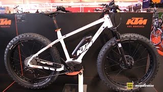 2016 KTM Macina Freeze 28 11 CX5 Electric Fat Bike - Walkaround - 2015 Eurobike